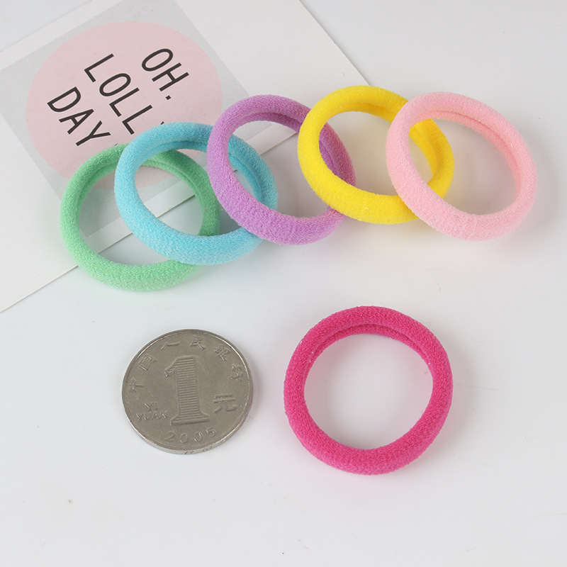 Hộp 66 Cái Thun Cột Tóc Size Nhỏ, Cột Tóc Size nhỏ
