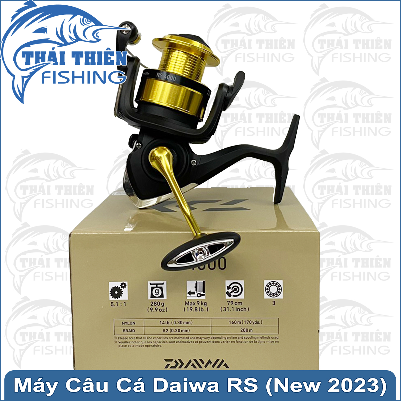 Máy Câu Cá Daiwa RS