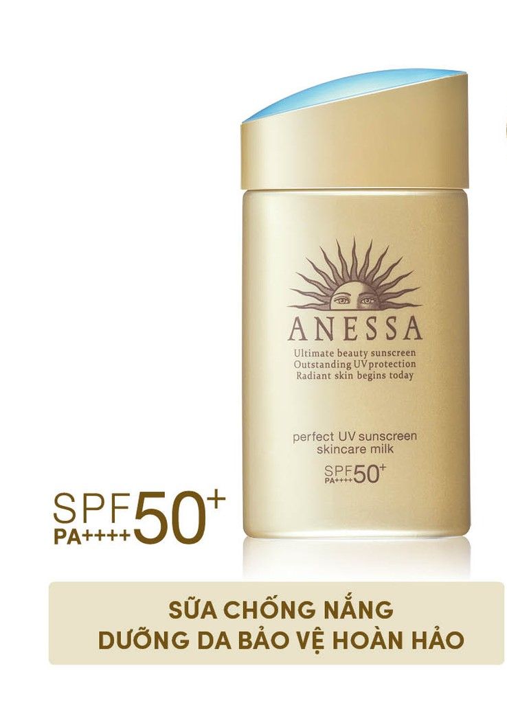 Kem chống nắng Anessa Perfect UV Sunscreen Skincare Milk 60ml