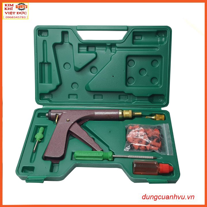 Bộ vá lốp xe máy không săm - Lắp đặt dễ dàng, Sản phẩm dùng phù hợp với xe máy sử dụng lốp không săm: honda, yamaha, Suzuki, kawasaki..