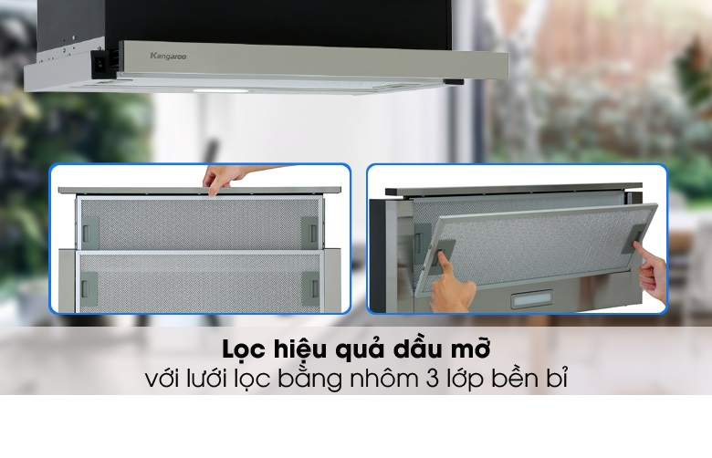Máy Hút Mùi Kangaroo KG70BH1