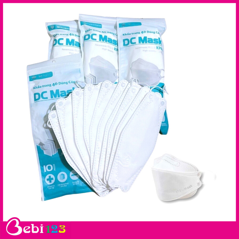 Gói 10 khẩu trang người lớn DC Mask KF94