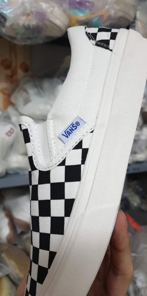 giày thể thao nam nữ vans caro