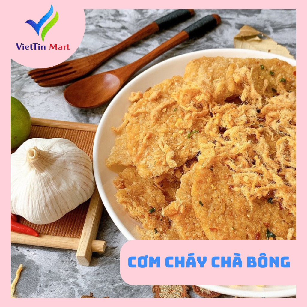 Cơm cháy mắm hành mix chà bông 500G