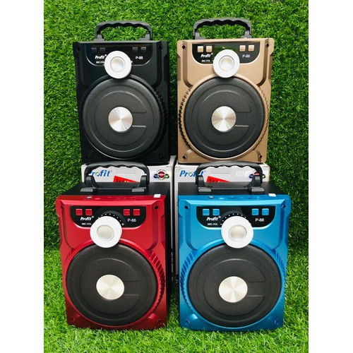 Bluetooth Speaker P88 / P89 /P117/P118Free Karaoke Microphone