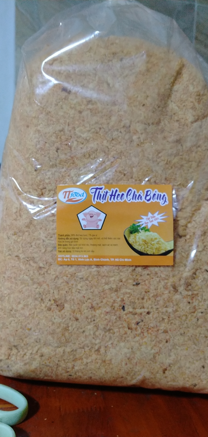 1kg chà bông xù vị cay