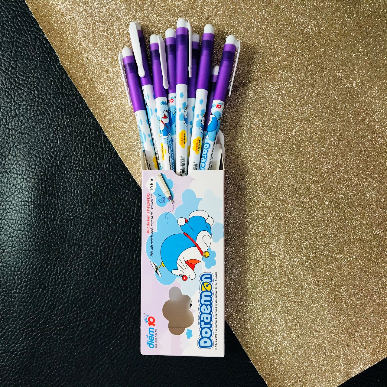 [HCM]Hộp Bút dạ Kim FL-04/DO [10 bút] - Bút Lông Kim