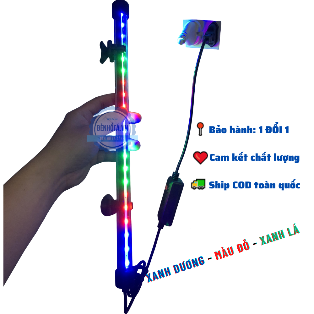 Đèn bể cá 3 MÀU LED dành cho hồ cá cảnh