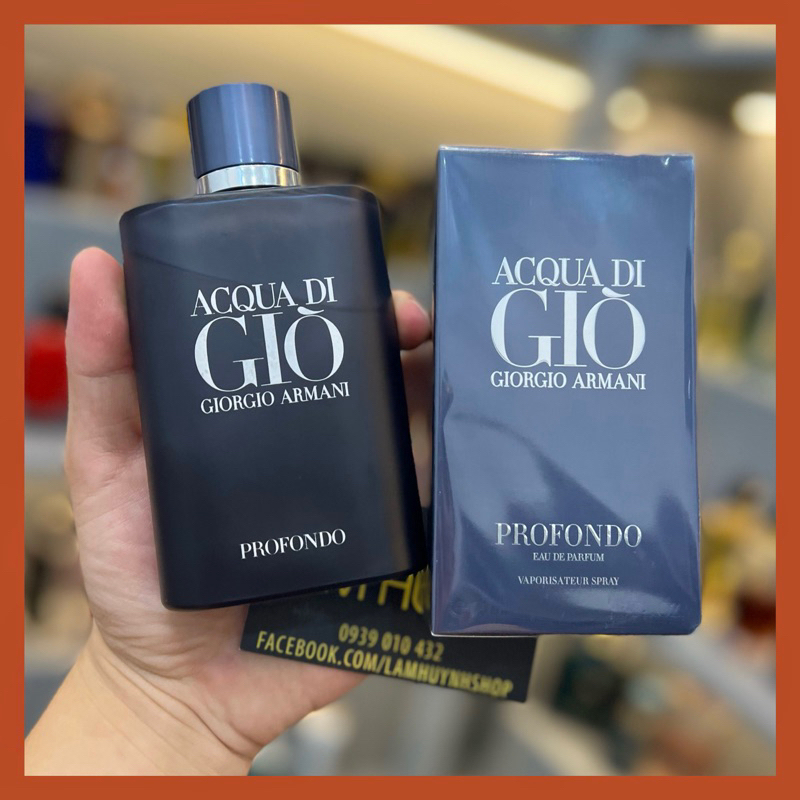 Nước hoa nam giò profondo xanh 5ml - 10ml