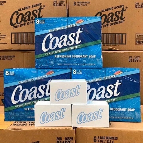 Combo 8 xà bông cục coast hàng mỹ