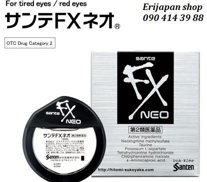 Nhỏ mắt Sante FX Neo Nhật Bản 12ml