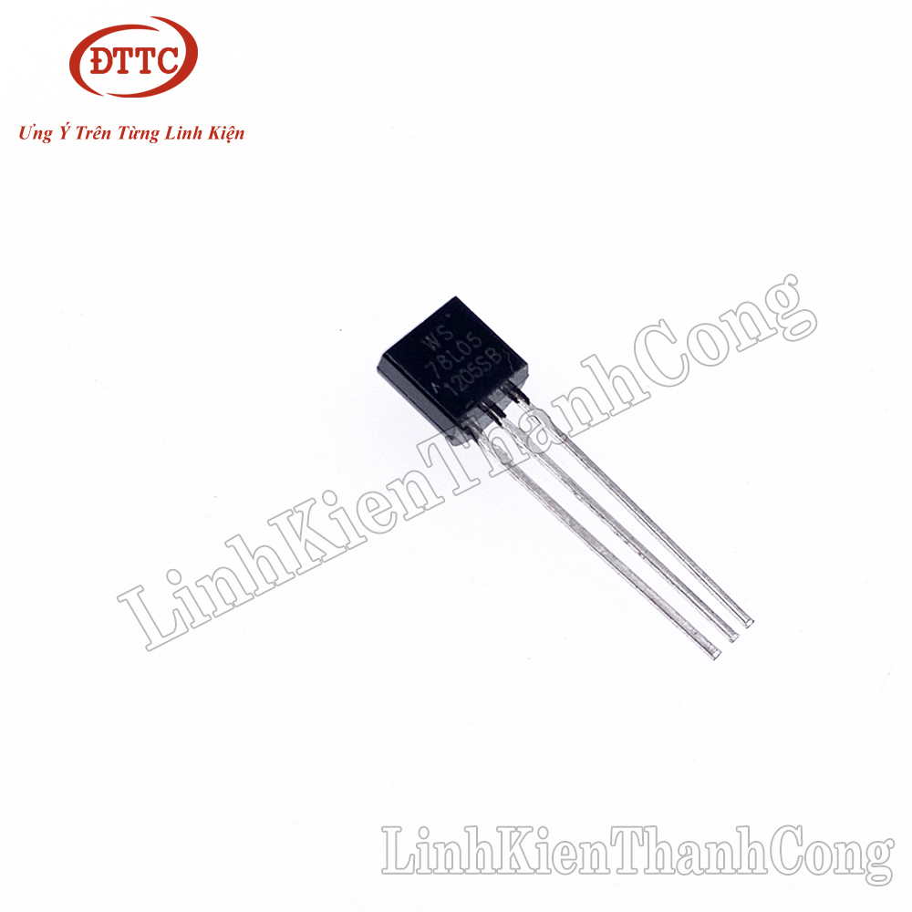 IC Nguồn Ổn Áp 78L05 5V 0.1A TO92