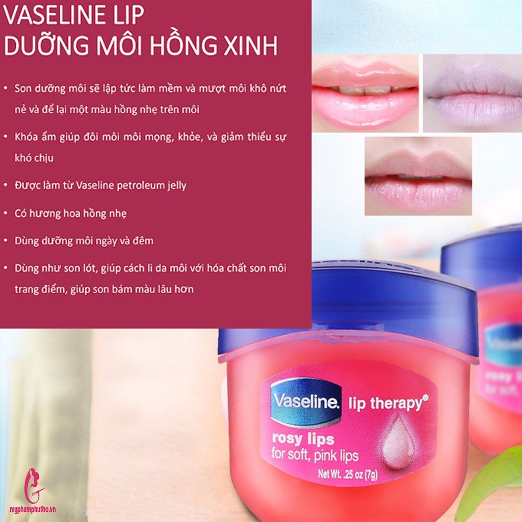 Son Dưỡng Môi Vaseline Lip Therapy 7gr
