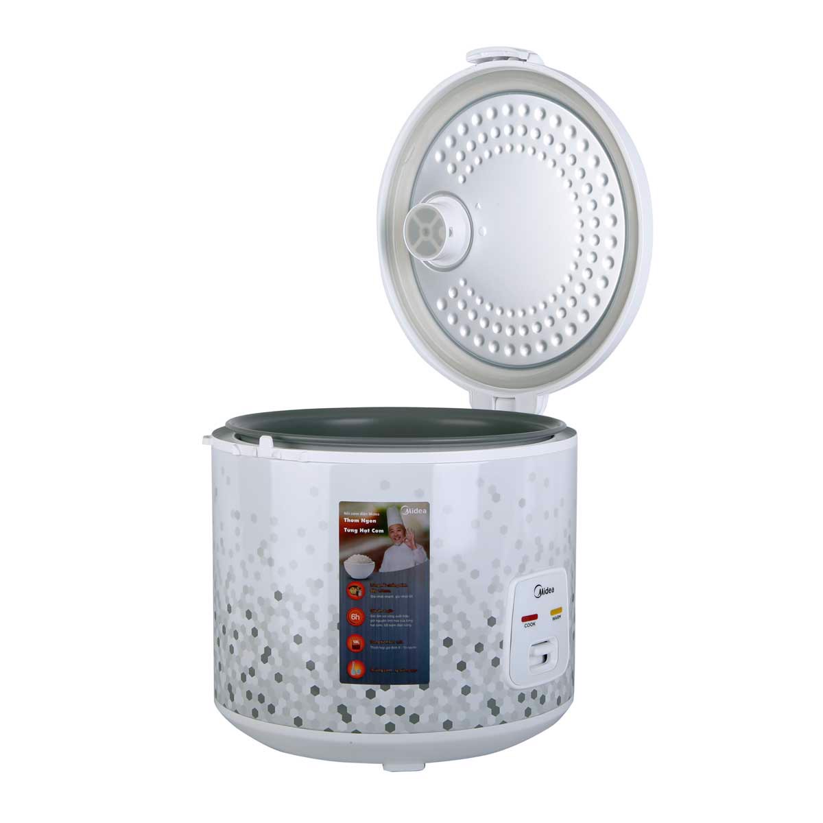 Nồi cơm điện Midea MR-CM1821 1.8L (cái)