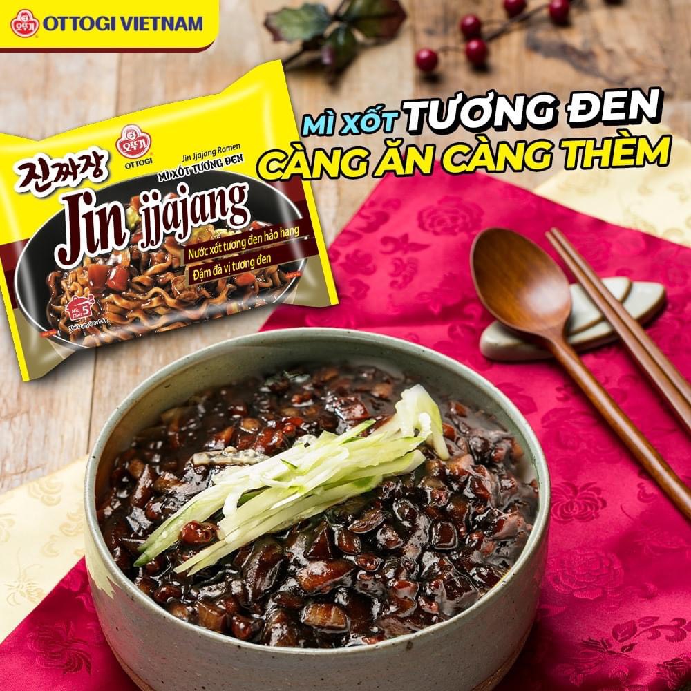 Mì Xốt tương đen OTTOGI 135g