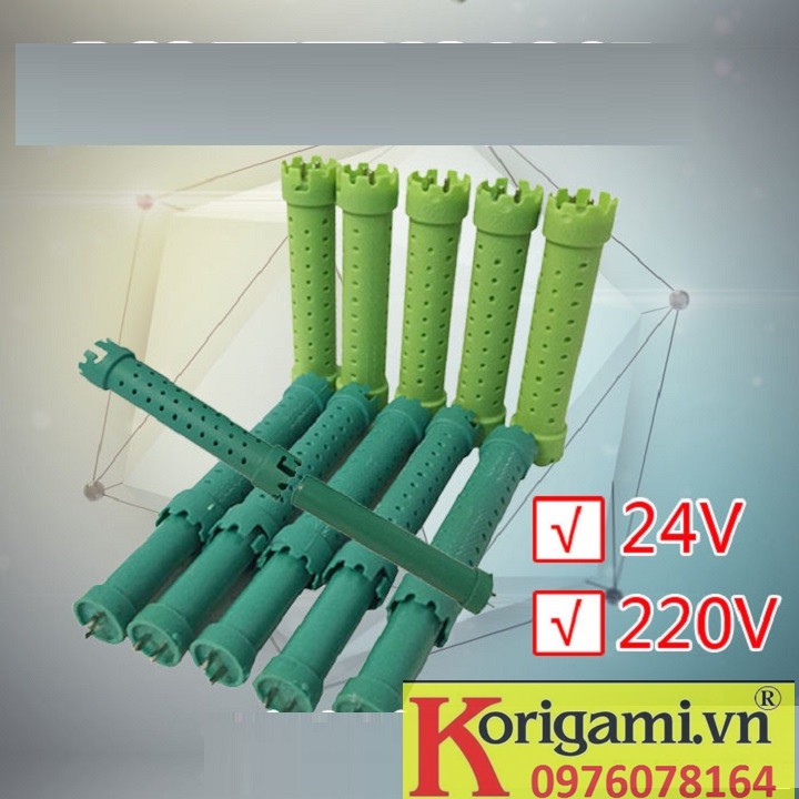 COMBO 10 TRỤC UỐN NÓNG ĐA NĂNG SIZE 19 - 24V