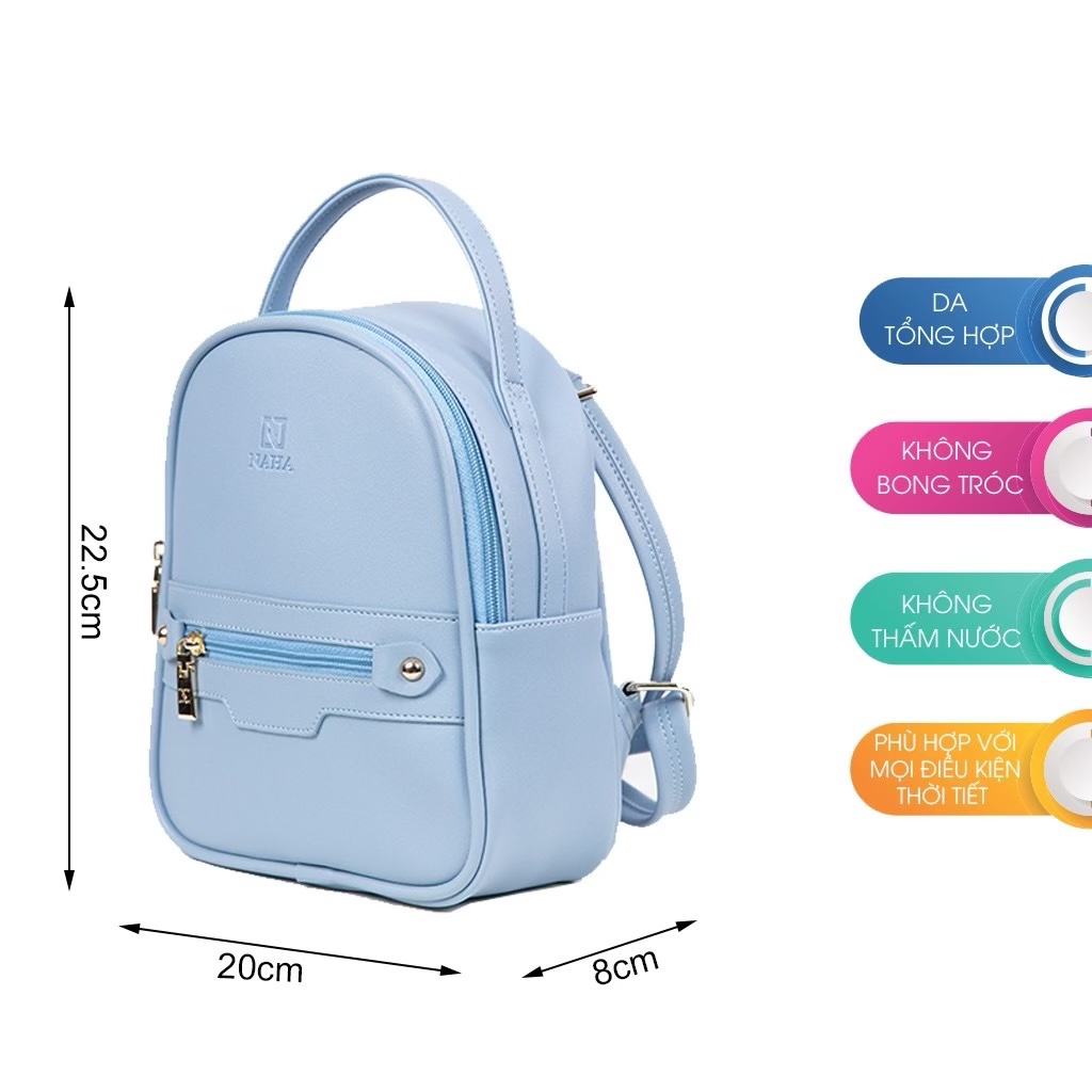 Balo Nữ Mini Thời Trang NAHA BL06 - Bảo Hành 12 Tháng
