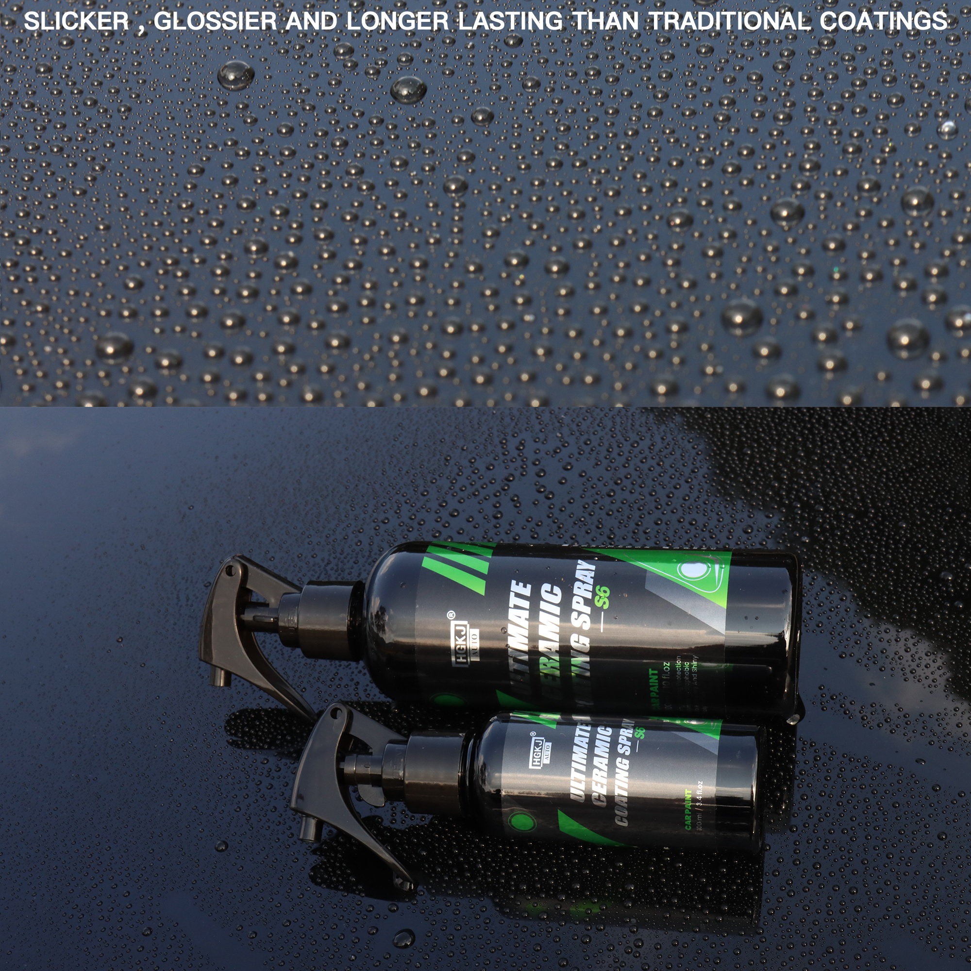 Chai Phủ Ceramic Làm Bóng Và Làm Sạch Bề Mặt Xe - Ultimate Ceramic Coating Spray
