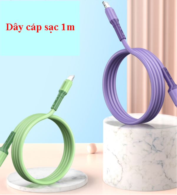 Dây Cáp Sạc Nhanh Type C / Micro USB / Lightning  Dài 1m Chất Lượng Cao