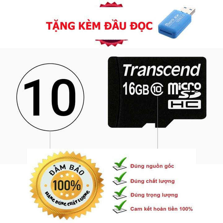 Thẻ Nhớ MicroSD Chuyên Dụng Cho Loa, Điện Thoại, Máy Tính Bảng 16Gb Class 10