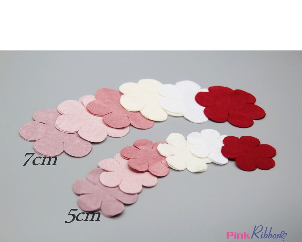 Cánh hoa vải gấm 6 cánh