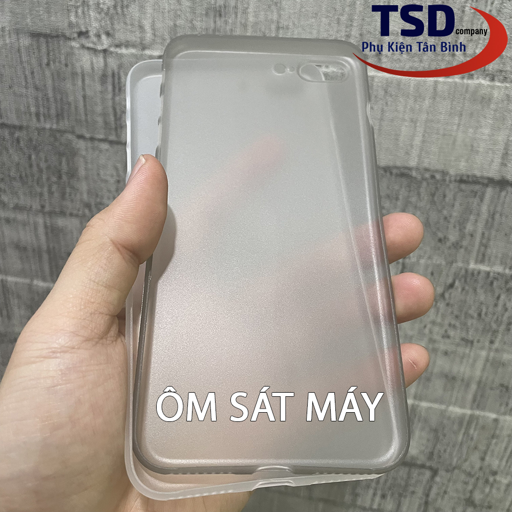 Combo 2 Ốp Lưng Trong Nhám Unibody Cho iPhone 7 Plus & 8 Plus
