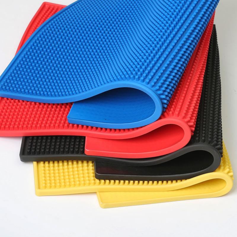 Chống Trượt Thanh Đệm Chống Thấm Nước Silicone Pad Nước Pad Pad Lọc Nước Thanh Pad Lót Cốc Ly PVC Nệm Lót Nước