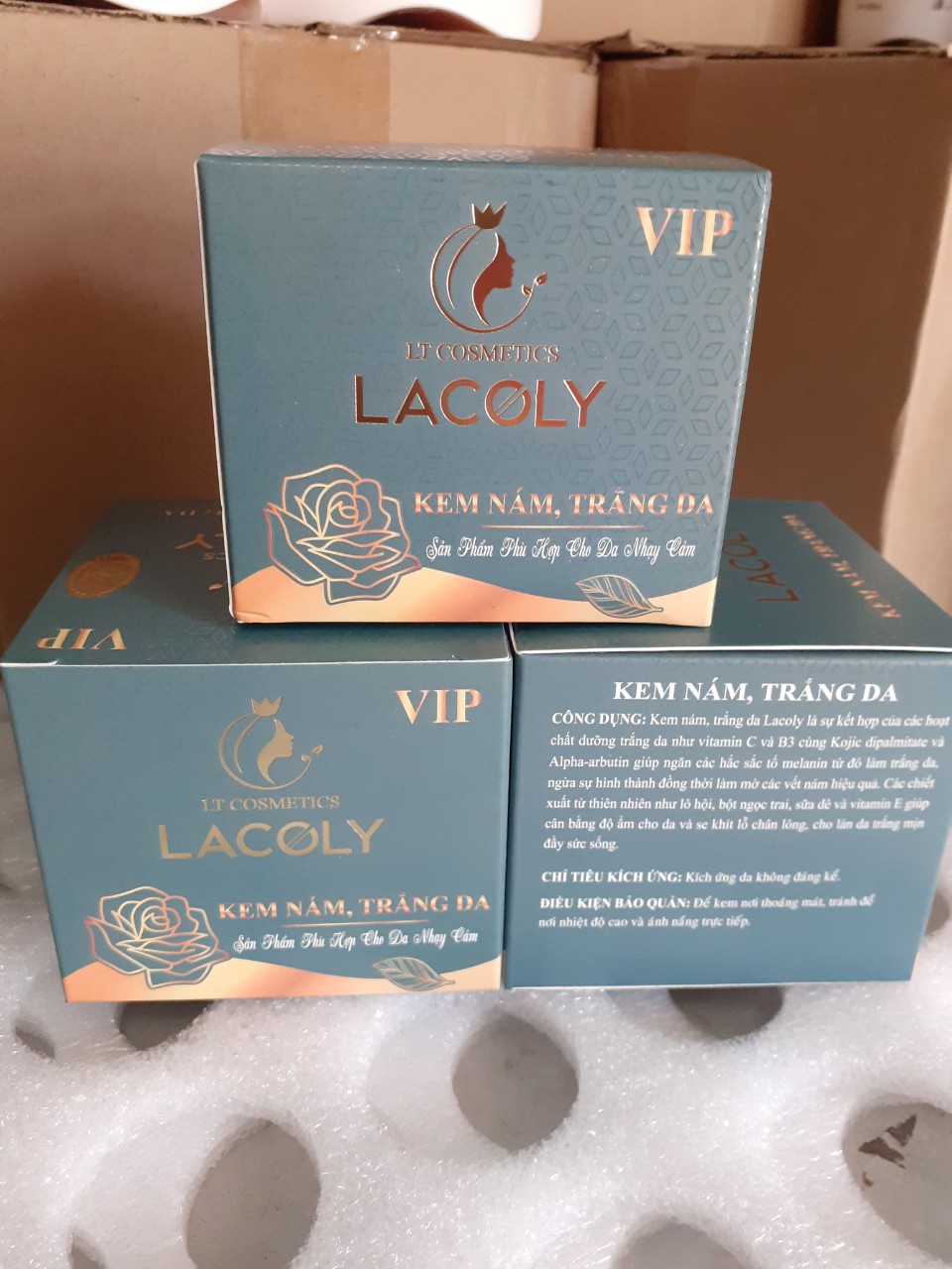 Kem lacoly nám trắng da 10g