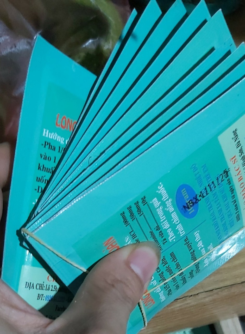 Combo 2 gói khàn, long đờm cho chim