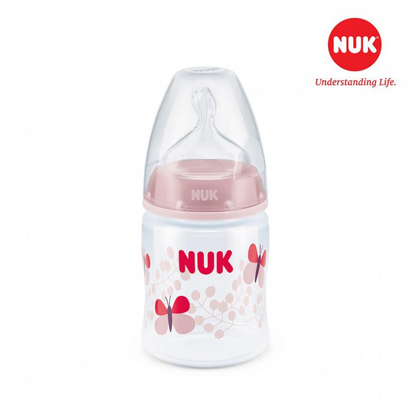 Bình sữa NUK PP 150ml bé 0-6 tháng (ngẫu nhiên nếu hết màu)