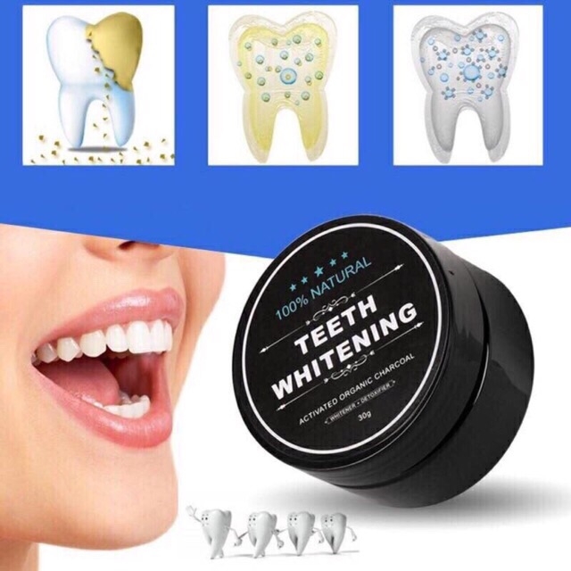 Sale Sốc - Than Tre Tẩy Trắng Răng Teeth Whitening