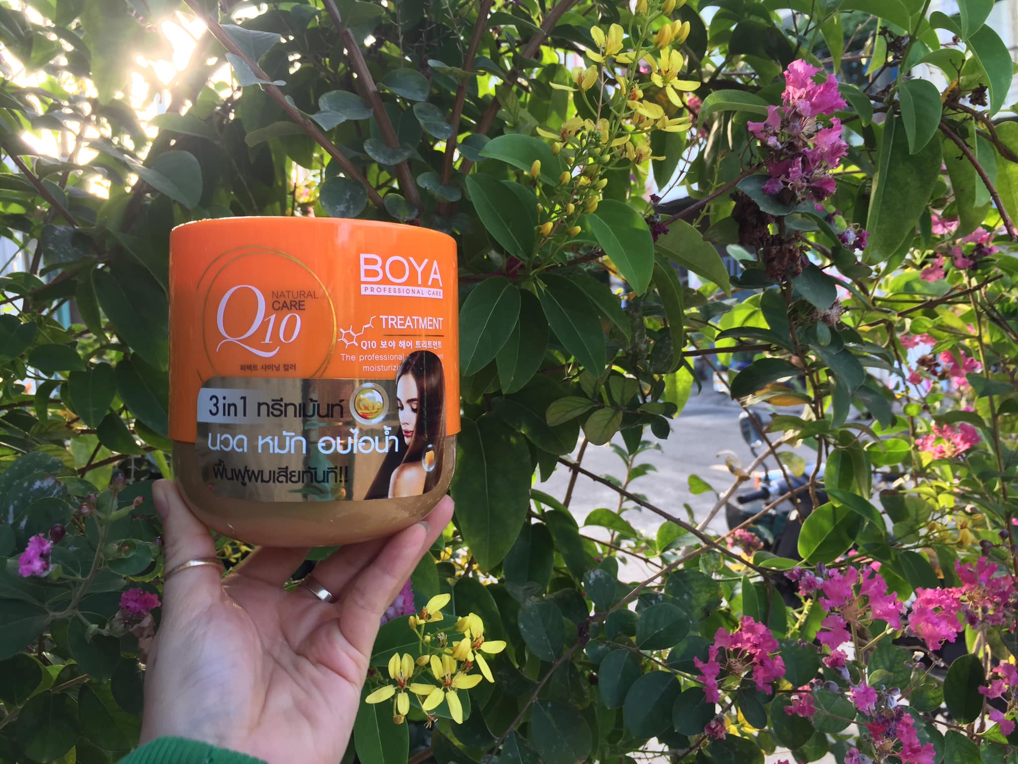 Hấp dầu mượt tóc BOYA Q10 Thái Lan 500 gram tăng độ ẩm cho tóc