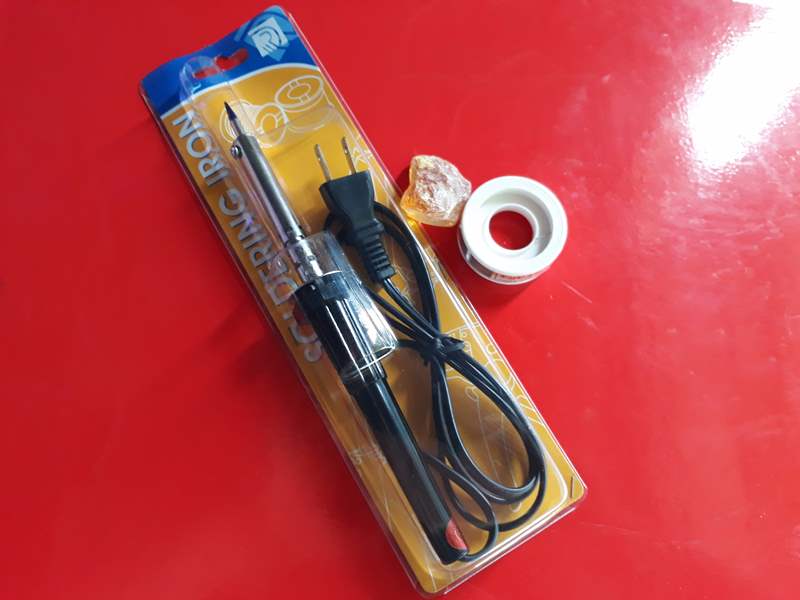 [HCM]Mỏ hàn chì 60W + Chì hàn và Nhựa thông