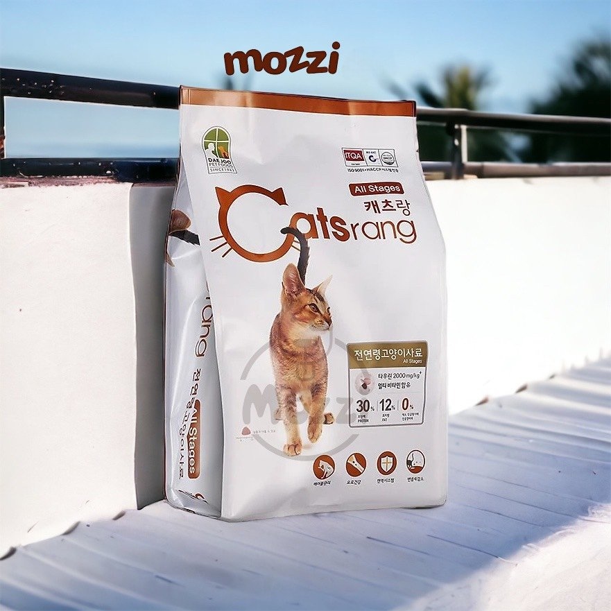 Thức ăn hạt Catsrang cho mèo mọi lứa tuổi