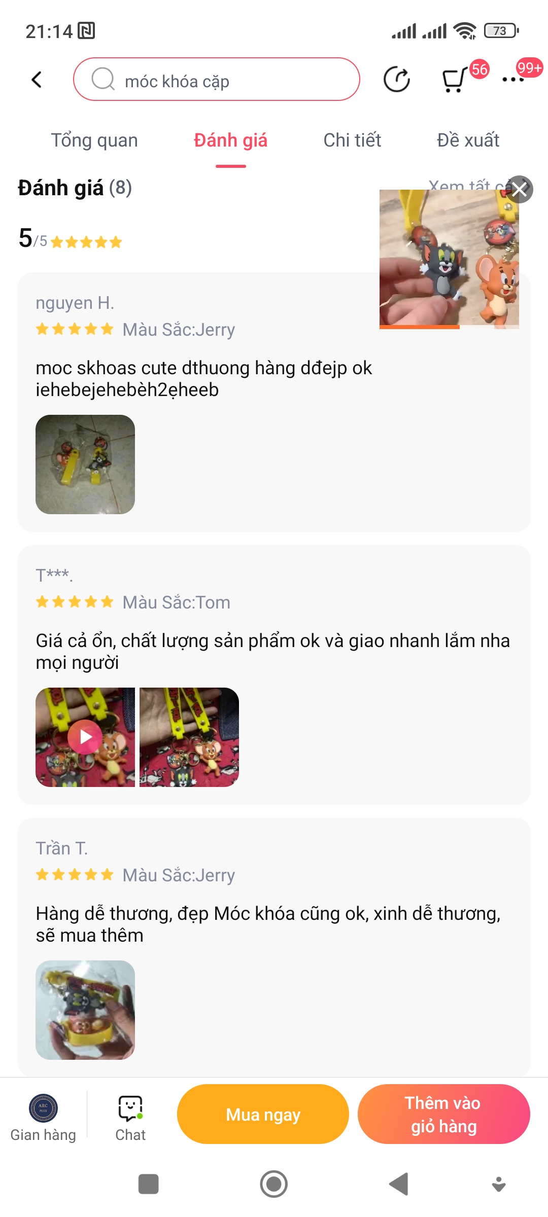[Mới] 1 móc khóa phi hành gia tai thỏ siêu cute cho cặp đôi