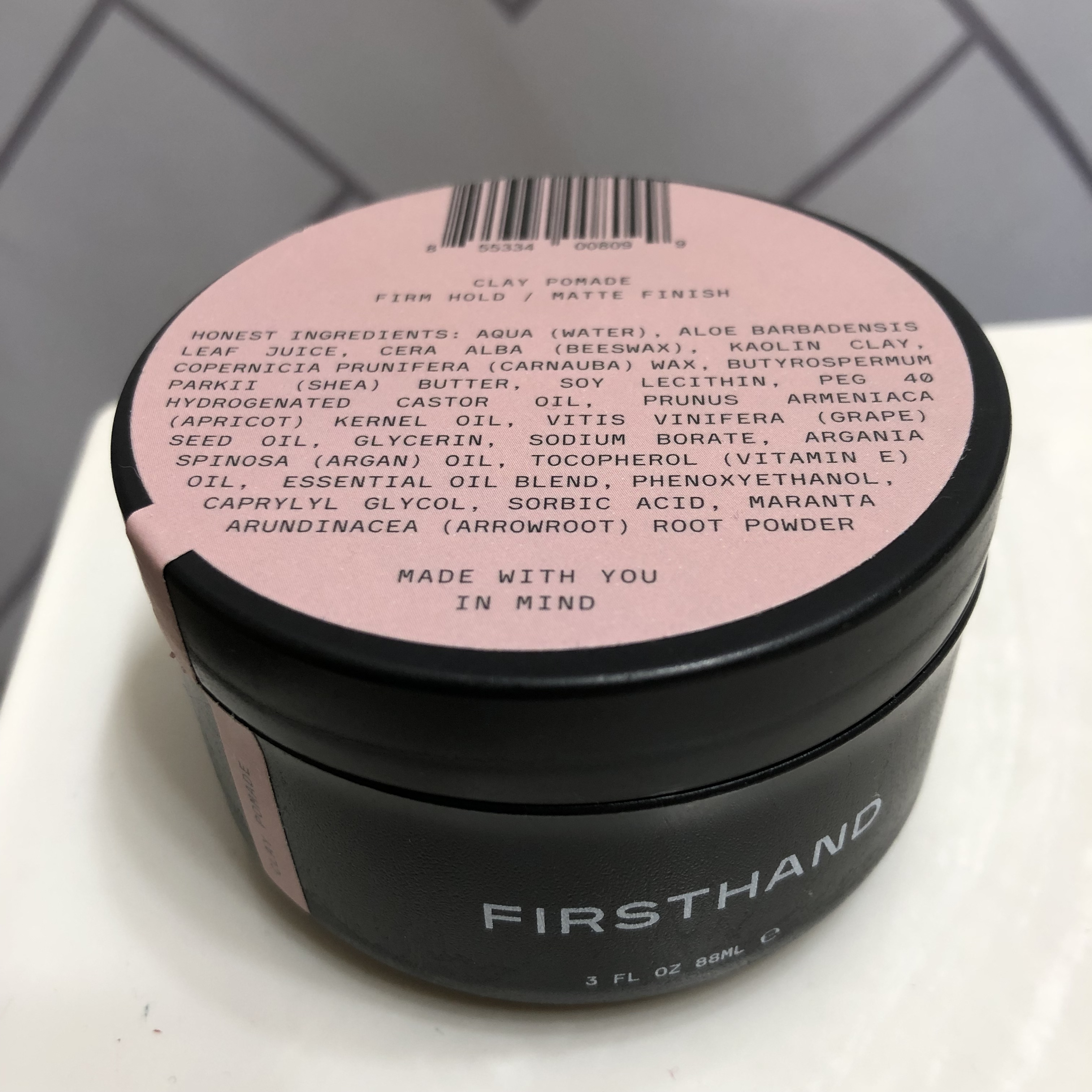 [HCM]Sáp vuốt tóc Firsthand Supply Clay Pomade 88ml