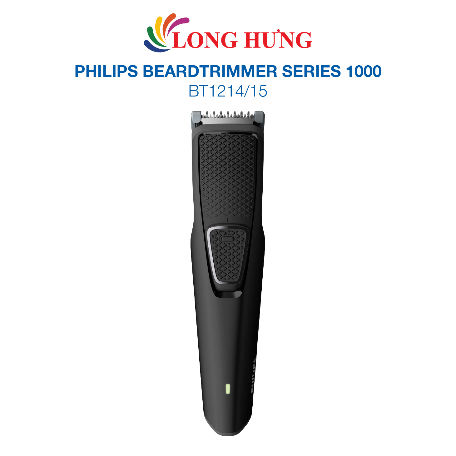 Máy tạo kiểu râu Philips BT1214/15 - Hàng chính hãng - Thiết kế nhỏ gọn, không dây tiện dụng, sử dụng liên tục 60 phút
