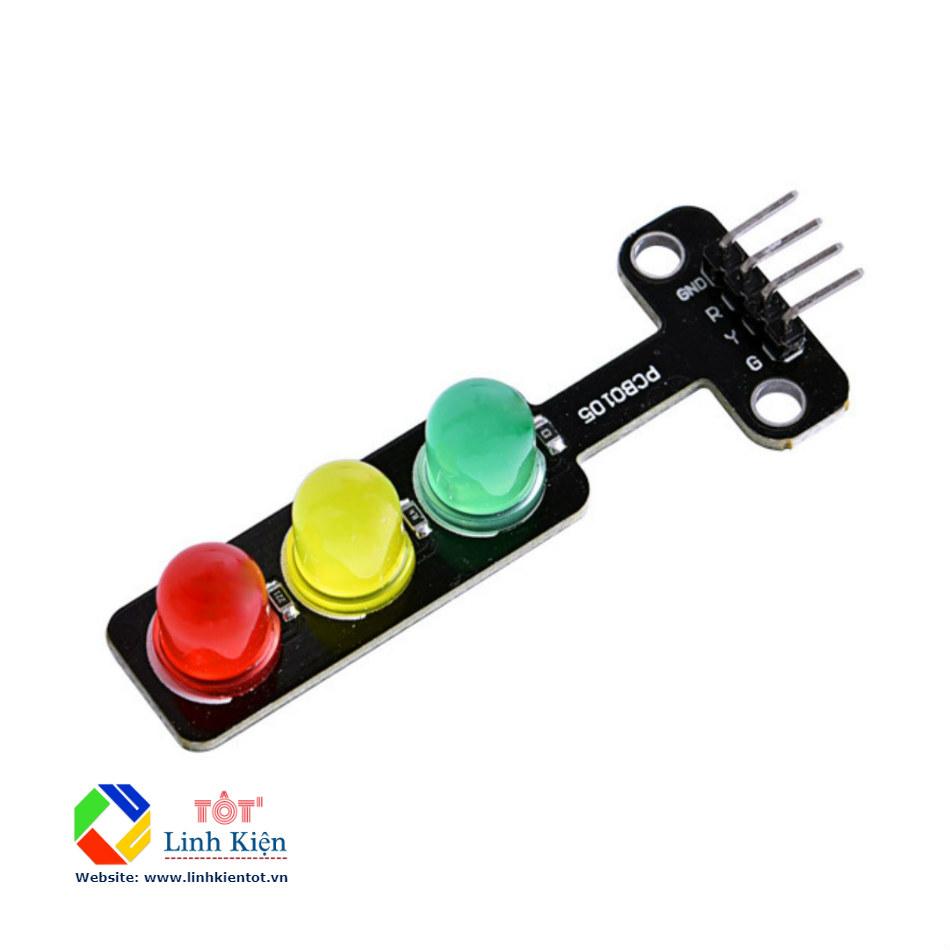 Module led giao thông 3 màu 5v - arduino, raspberry pi, microbit