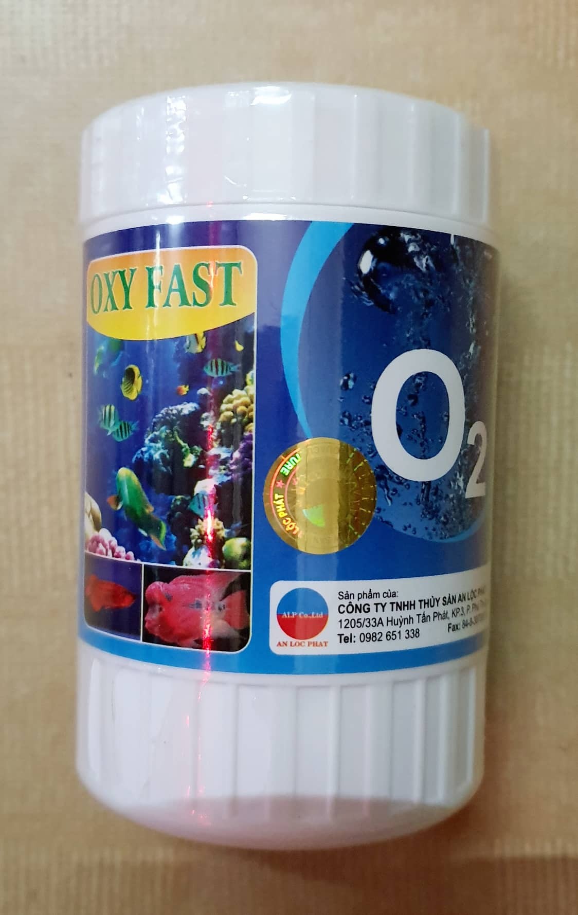 OXY FAST: Oxy khô cấp tốc cho cá cảnh 200g - (Hàng Công Ty)