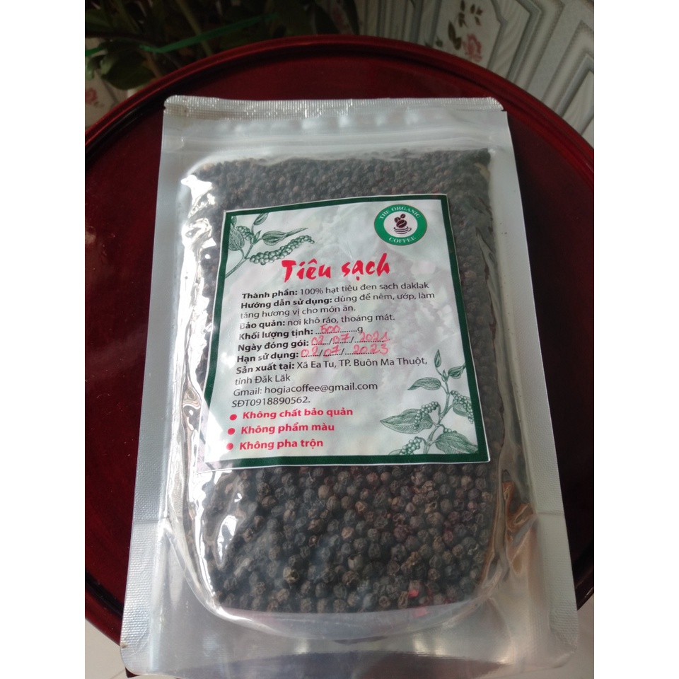 1kg hạt tiêu đen chín đỏ_ DAKLAK hạt tiêu vụ mới