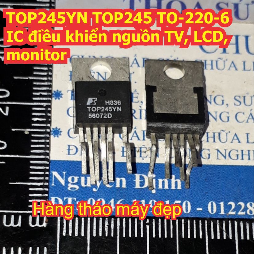 2 con top245yn top245 to-220-6 ic điều khiển nguồn tv, lcd, monitor… kde7988