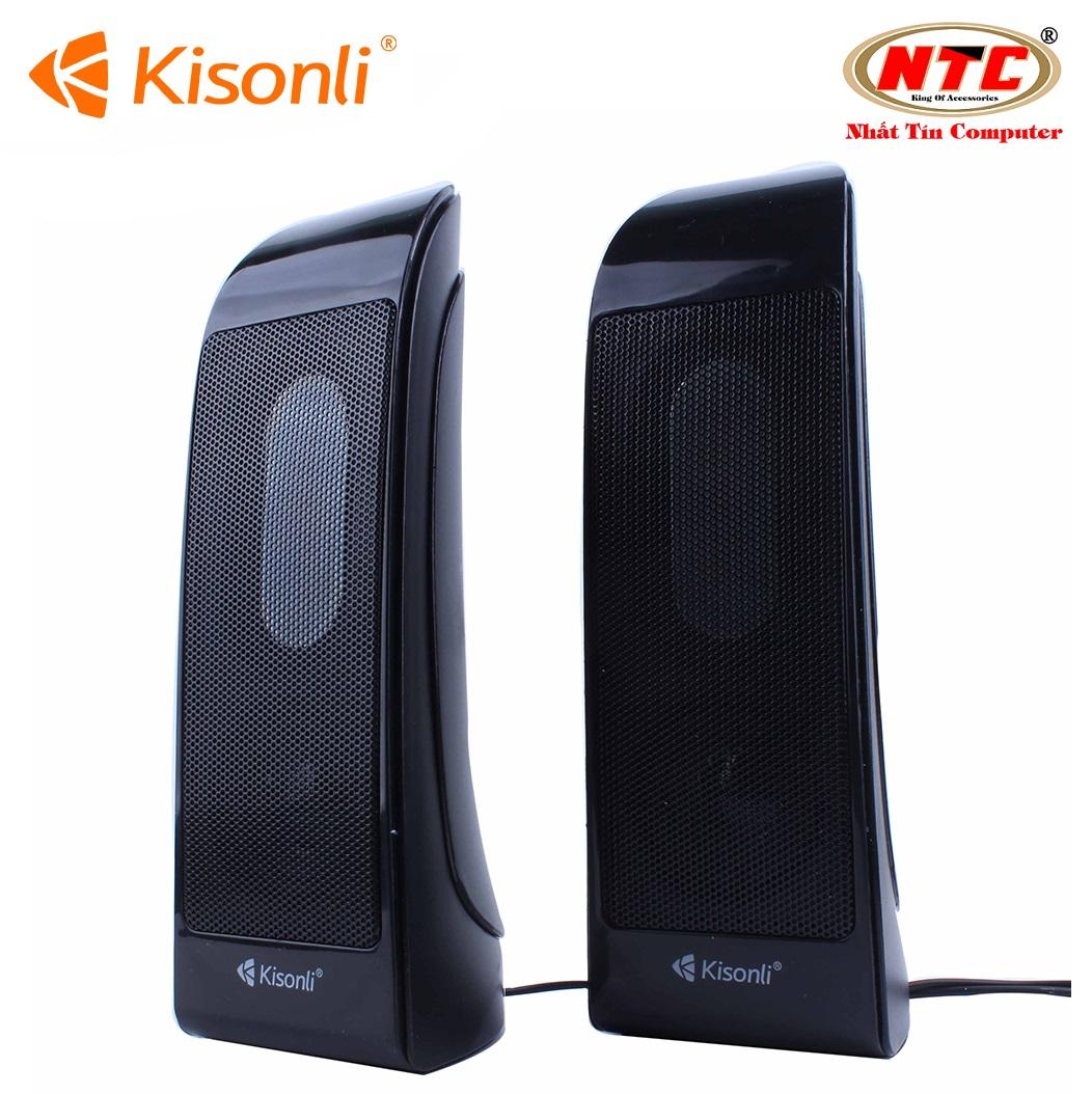 Loa máy tính 2.0 Kisonli S-111 - Bảo Hành 12 Tháng (Màu ngẫu nhiên) - Hãng phân phối chính thức - Nhất Tín Computer