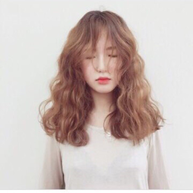 tóc giả /Freeship từ 150k/ Tóc giả nguyên đầu xù lửng mã 8148 tặng lưới tóc