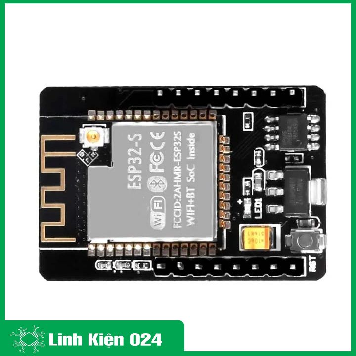 Module ESP32-CAM OV2640 - mạch ESP32 tích hợp camera, wifi, bluetooth 4.2