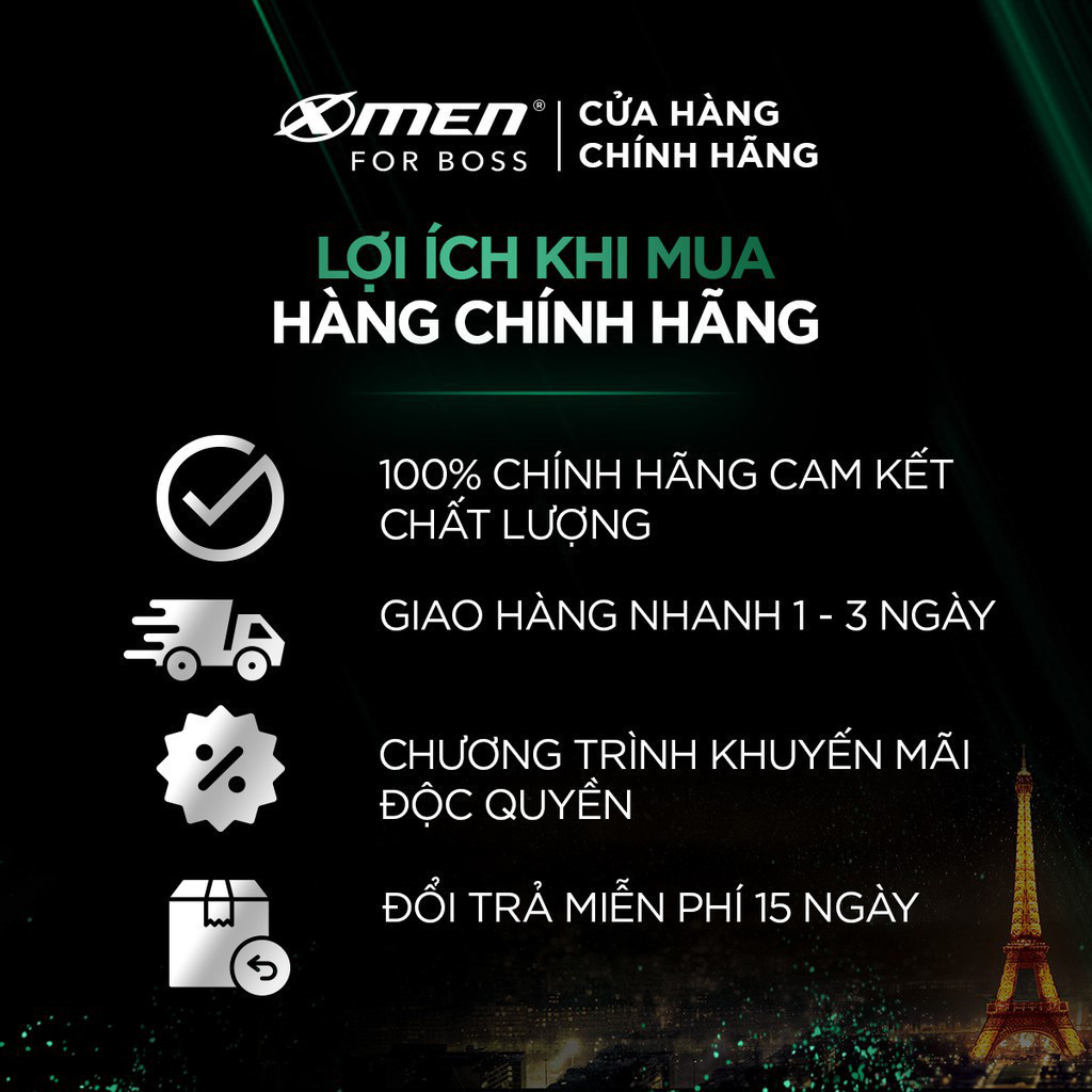 Combo 2 Lăn khử mùi X-men For Boss 50ml - Legend