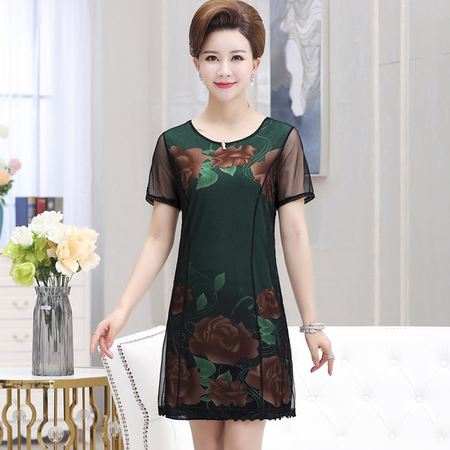 Đầm dự tiệc trung niên big size