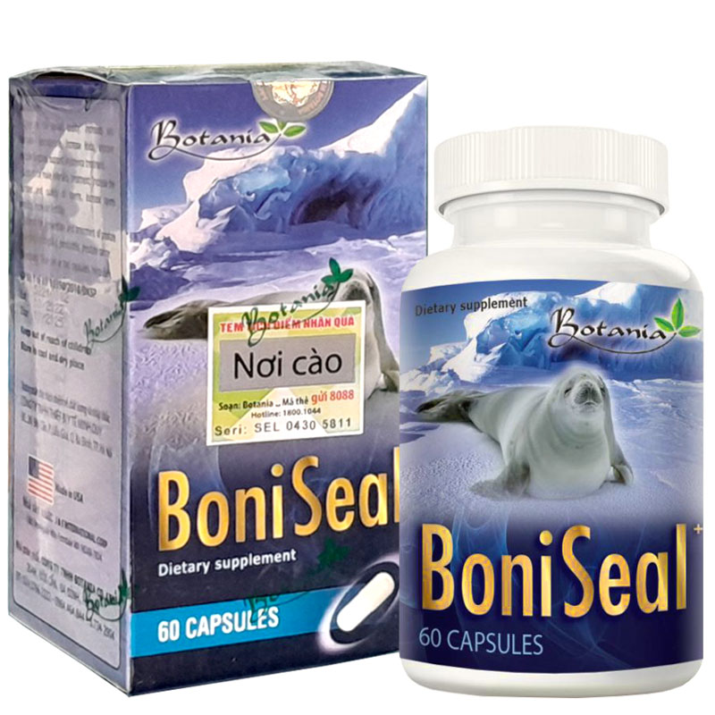 Boniseal, hỗ trợ bổ thận, kích thích cơ thể tăng tiết testosterol