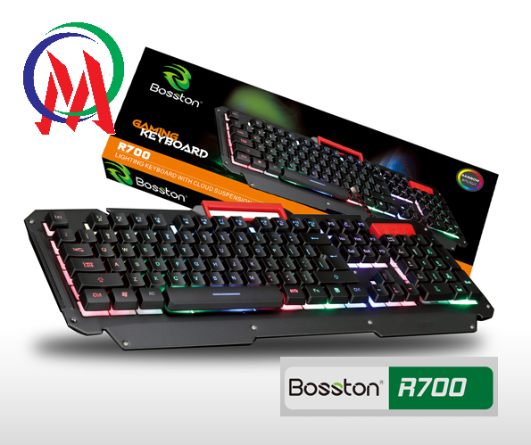 [HCM]Bàn Phím Giả Cơ Bosston R700 LED Game
