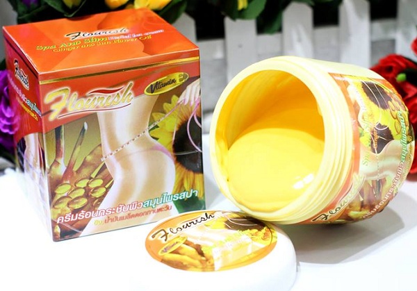 Sỉ Kem Tan Mỡ Bụng Gừng Flourish 500ml - Thái Lan