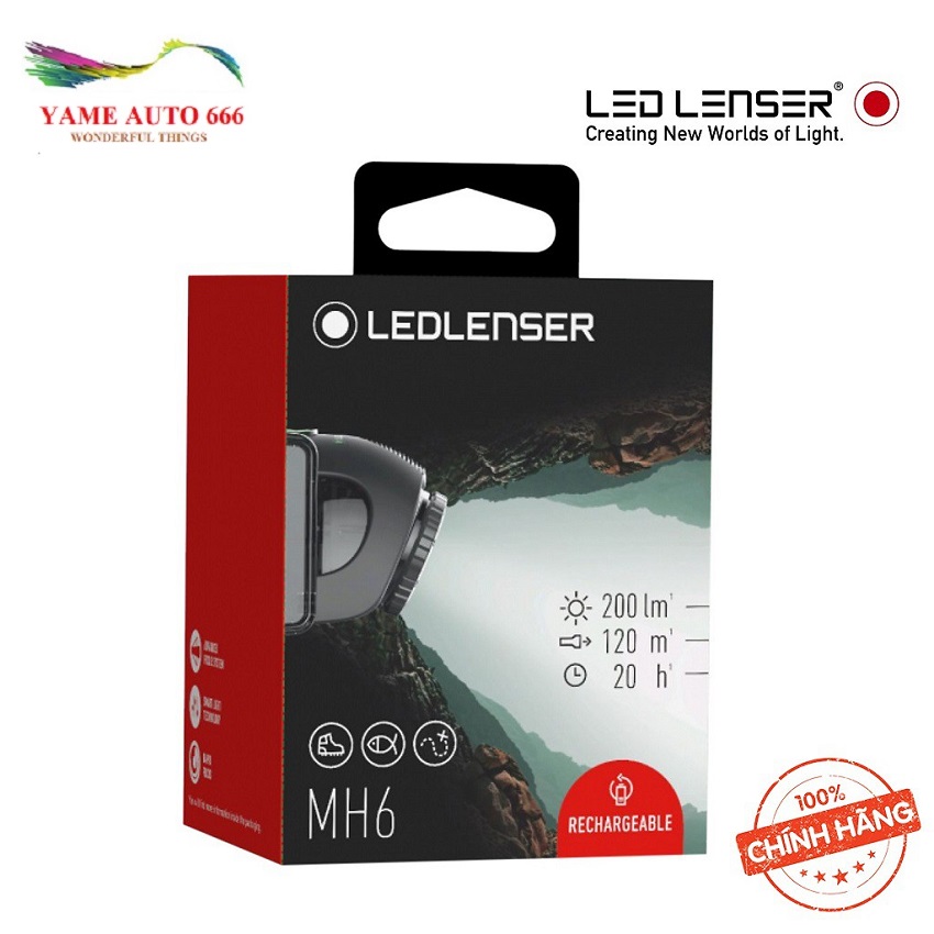 [HCM][ CAO CẤP] Đèn Pin Đội Đầu LedLenser MH6